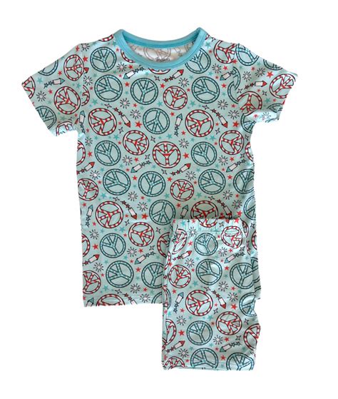 In my jammers. Premium bamboo baby/toddler sleepwear: Extremely soft and stretchy 95% viscose from bamboo; 5% spandex Machine wash cold and tumble dry low Included is a long sleeve top and matching pants No... 
