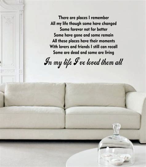 In my life I loved them all.. - Pinterest