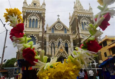 In photos: Mumbaikars offer prayers at Mount Mary church, Bandra …