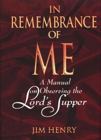 In remembrance of me a manual on observing the lords supper. - Neuroscience exploring the brain 4th edition.