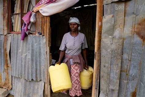 In some neighborhoods in drought-prone Kenya, clean water is scarce. Filters are one solution