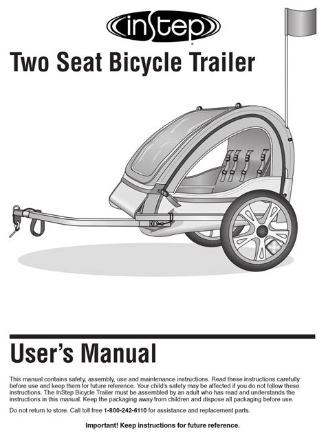 In step bike trailer instruction manual. - Mechanics thermodynamics of propulsion solution manual.