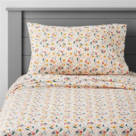 In the Garden Cotton Sheet Set - Pillowfort™ - Target