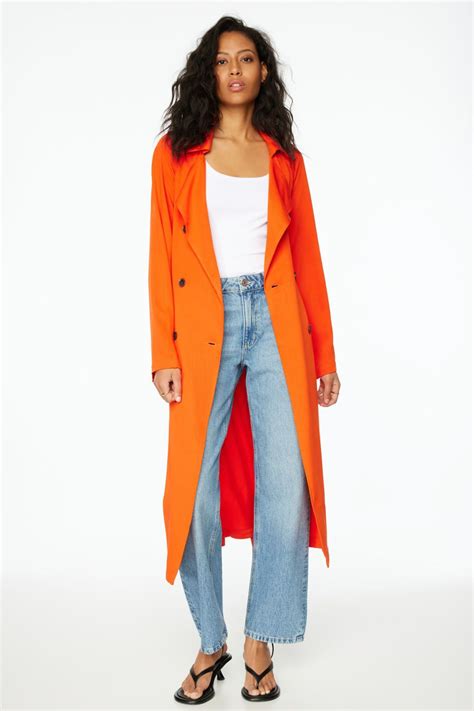 In the trenches with bright, chic spring coats