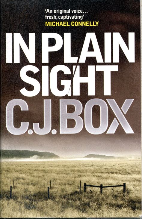 Read In Plain Sight Joe Pickett 6 By Cj Box