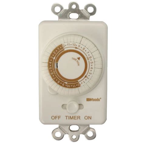 In-Wall - Mechanical - Timers - Wiring Devices & Light Controls