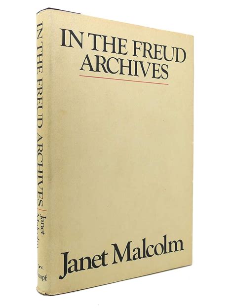Download In The Freud Archives By Janet Malcolm