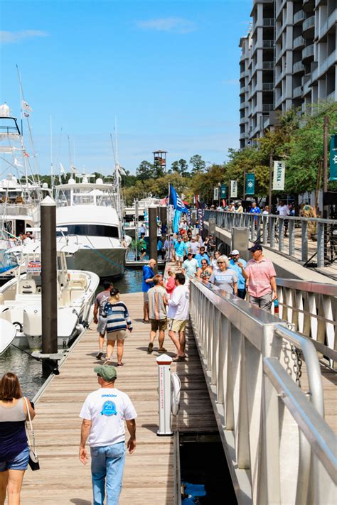 In-water Display Lineup Wharf Boat Show - Orange Beach, Alabama