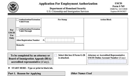 InDepth Look at Form I765 Processing Times for Work Permits