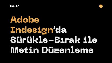 InDesign'da metin düzenleme Adobe Inc.. 