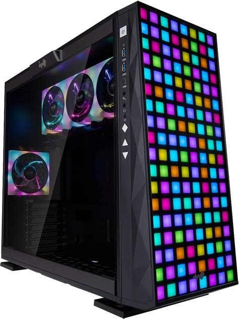 InWin 309 adresabilni RGB prednji panel sa 4 ARGB ventilatora …