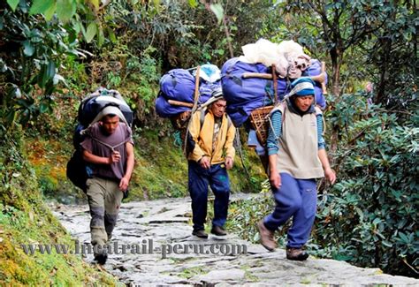 Inca Trail Info Porters