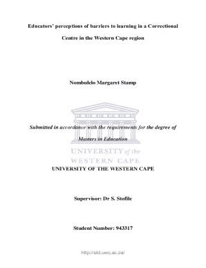 Incarcerated Students’ Perceptions of Correctional Education