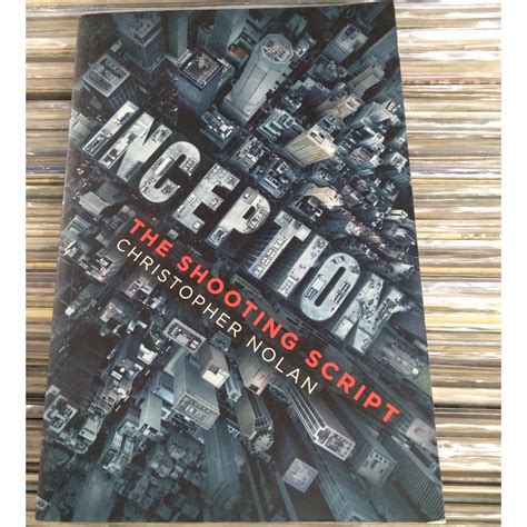 Read Online Inception The Shooting Script By Christopher J Nolan