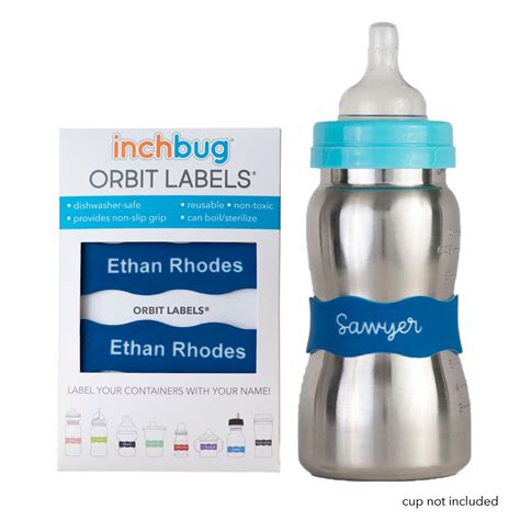 Inchbug. Medium Labels - Solid. Circle Labels - White. Hexagon Labels. Unique, colorful designs make InchBug's Adhesive Labels a fun solution for labeling your belongings. The labels are printed in a variety of colors, so it's easy to find something for all ages. InchBug Adhesive Labels are durable, microwaveable, and dishwasher-safe. 