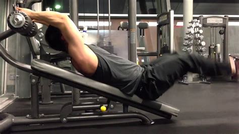 Incline Leg Raise - YouTube