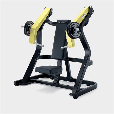 Incline chest press machine. Gradually increasing the resistance level on the chest press machine can help to challenge your muscles and keep your progress going. There are several variations of the chest press machine exercise that you can try, such as incline press, decline press, or cable cross-over exercises. These variations can help to target different … 