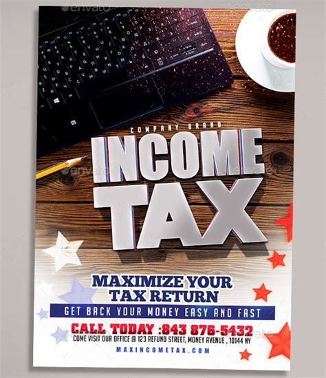 Income Tax Flyer Template