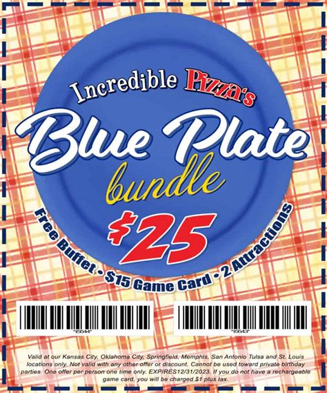 Incredible Pizza Coupons Printable