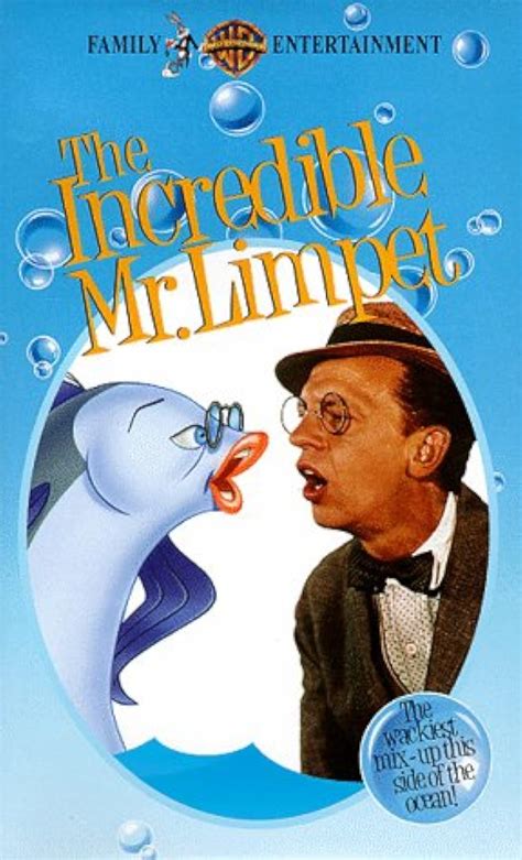 Incredible mr limpet. The Incredible Mr. Limpet Cast. Henry Limpet. voiced by Don Knotts. Ladyfish. voiced by Elizabeth MacRae. Crusty. voiced by Paul Frees. 
