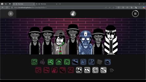 Incredibox the crime.  Thanks to https://www. K-z2d for making The Crime...