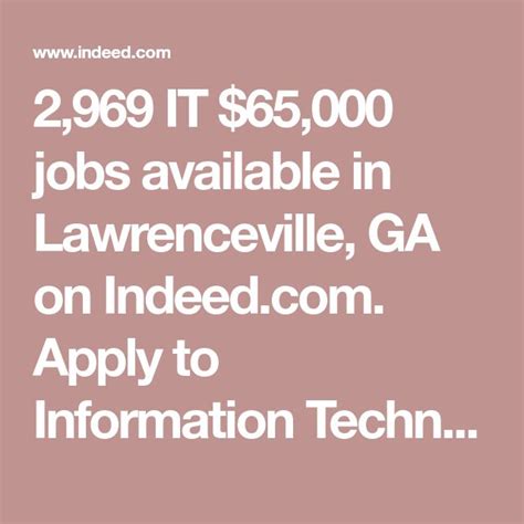 Indeed lawrenceville ga. Lawrenceville, GA 30043. $7.25 - $13.00 an hour. Part-time. Weekends as needed + 1. Easily apply. Must be friendly and able to smile a lot while working days, nights and/or weekends as required. Assists the other kitchen staff members with pressure point…. Posted. Posted 27 days ago ·. 
