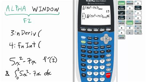 Aug 18, 2010 · http://www.techpoweredmath.com/video-lesson-definite-integrals-ti-84/A Tech Powered Math on finding definite integrals using a TI-84For more, subscribe and v... . 