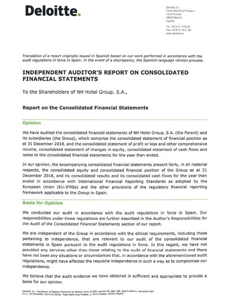 Independent Auditors’ Report Financial Statements