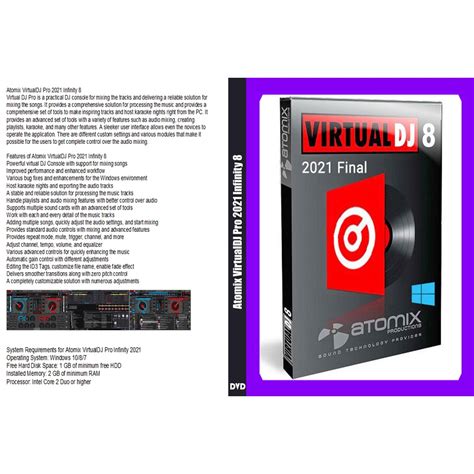 Independent get of Atomix Virtualdj Pro X 8.2 Transportable