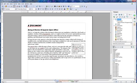 Independent Update of Apache Openoffice 4.1.3