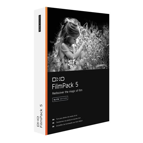 Complimentary download of the modular Dxo Filmpack Elite 5.