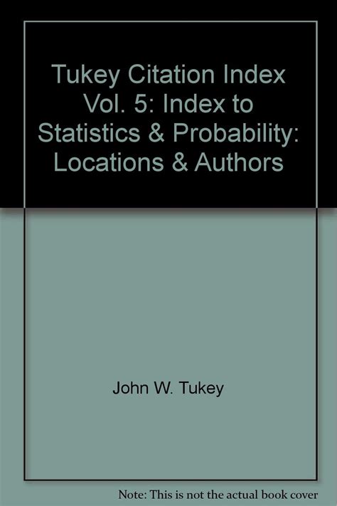 Index To Statistics And Probability Volume 5 Locations And Authors