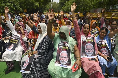 India’s Modi breaks silence over Manipur violence after viral video shows mob molesting women