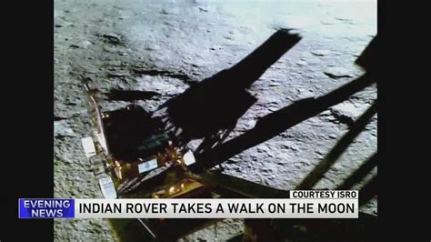 India’s lunar rover keeps walking on the moon, days after spacecraft’s historic touchdown
