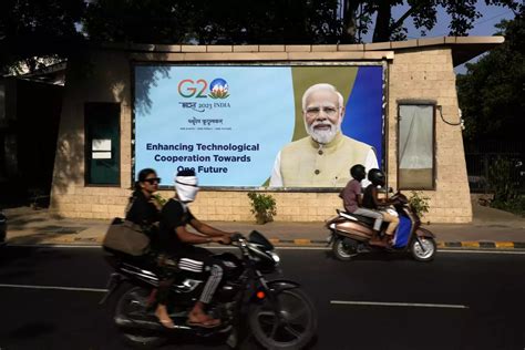 India’s prime minister uses the G20 summit to advertise his global reach and court voters at home