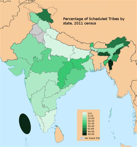 India - ST-14: Scheduled tribe population by religious community, Jammu …