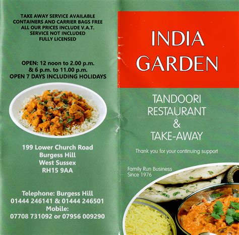 India Garden Burgess Hill - Facebook