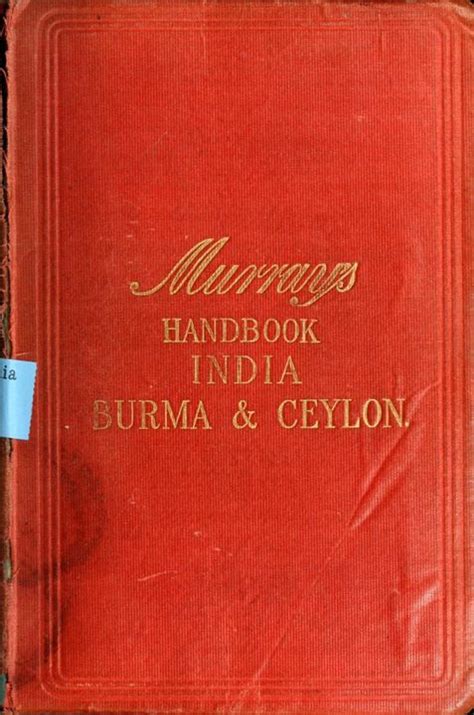 India a handbook for travellers in india burma and ceylon. - Audi a6 42 v8 workshop manual.