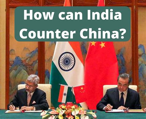 India counters China