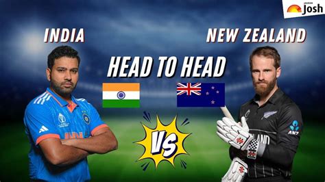 India vs New Zealand Head to Head - Sportskeeda