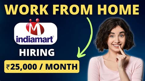 IndiaMART Work From Home Job for only Women