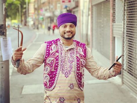 Indian Drum Player London Pro Dhol