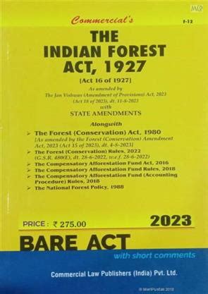 Indian Forest Act, 1927 Bare Acts Law Library AdvocateKhoj