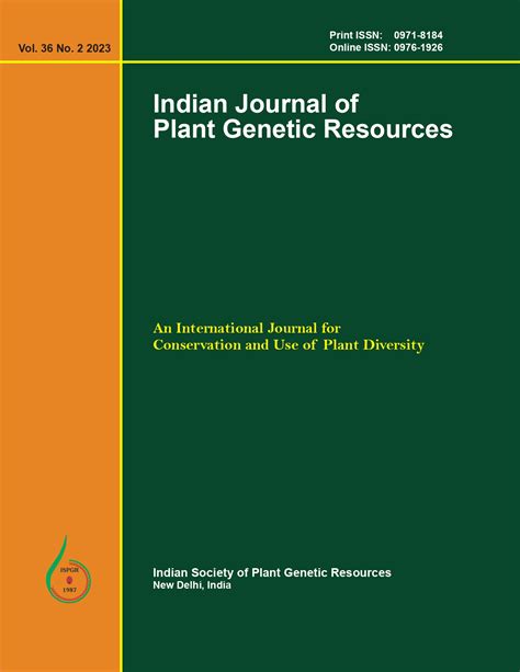 Indian Journal of Plant Genetic Resources