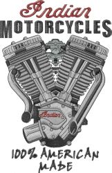 Indian Motorcycles Embroidery Design AnnTheGran.com