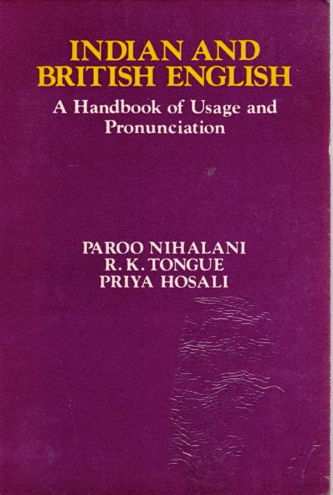 Indian and british english a handbook of usage and pronunciation. - Cómo se financian las microempresas y el agro.