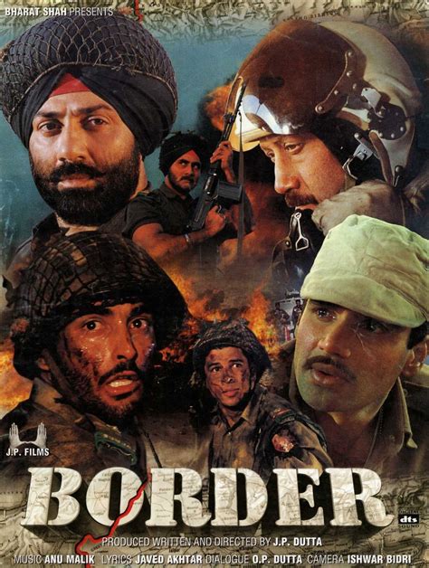 Introduction Border is a 1997 Indian Hindi-language war film directed by J. P. Dutta and starring an ensemble cast including Sunny Deol, Sunil Shetty, Akshaye Khanna, and Jackie Shroff. The film is based on the Battle of Longewala during the Indo-Pakistan War of 1971 and follows a small detachment of Indian soldiers who defend their country agai.. 