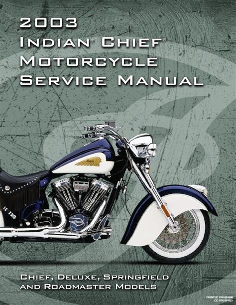 Indian chief deluxe springfield roadmaster reparaturanleitung ab 2003. - Dana 212 axle maintenance repair manual.