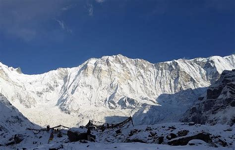 Indian climber who fell into deep Annapurna crevasse rescued