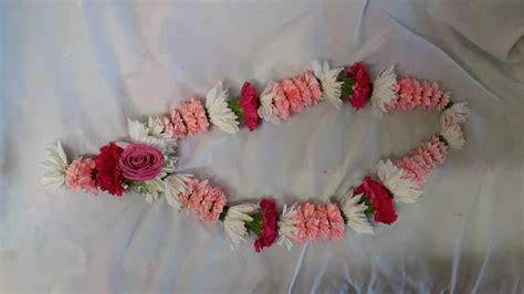 Indian funeral garland. .  ...
